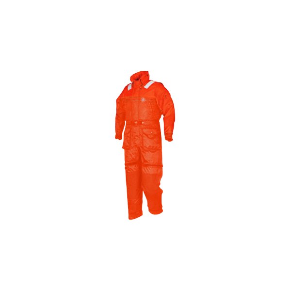 Mustang Survival® - Deluxe Anti-Exposure Large Orange Coverall and Worksuit
