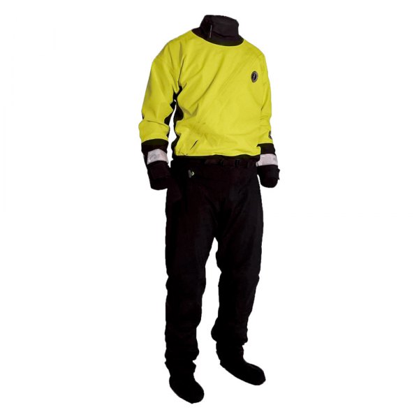 Mustang Survival® - Men's Large Size Yellow Water Rescue Dry Suit