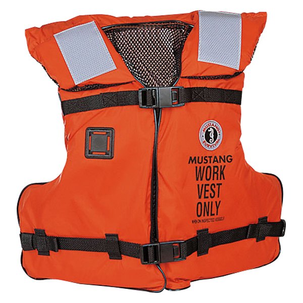  Mustang Survival® - Flotation Orange Work Life Vest