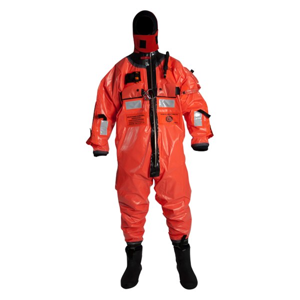 Mustang Survival® - Ocean Commander Immersion Adult Universal Orange Suit with Harness