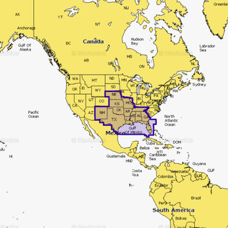 Navionics® - Navionics+ US South microSD Format Electronic Chart