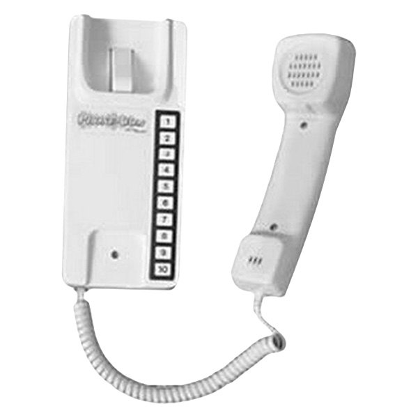 Newmar® - White Wired Privacy Handset with with 10 Call-Buttons
