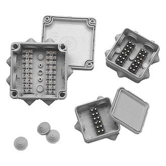 Newmar® - Waterproof Junction Box with 3 Connector Strips
