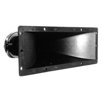 Nippon America® - 35W 1-Way 4" x 10" Black Horn Tweeter