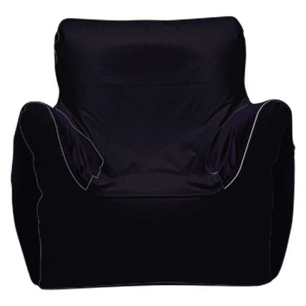  Ocean-Tamer® - 39" H x 36" W x 32" D Black Carbon Fiber Medium Armchair Bean Bag Chair