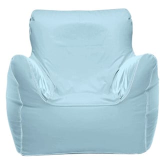 Ocean-Tamer® - 39" H x 36" W x 32" D Ice Blue Medium Armchair Bean Bag Chair