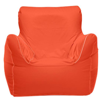 Ocean-Tamer® - 39" H x 36" W x 32" D Orange Medium Armchair Bean Bag Chair