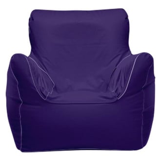 Ocean-Tamer® - 39" H x 36" W x 32" D Purple Medium Armchair Bean Bag Chair