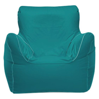 Ocean-Tamer® - 39" H x 36" W x 32" D Teal Medium Armchair Bean Bag Chair
