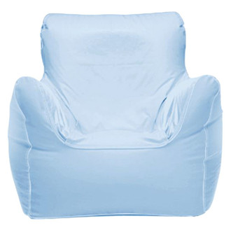 Ocean-Tamer® - 21" H x 29" W x 29" D Carolina Blue Small Armchair Bean Bag Chair