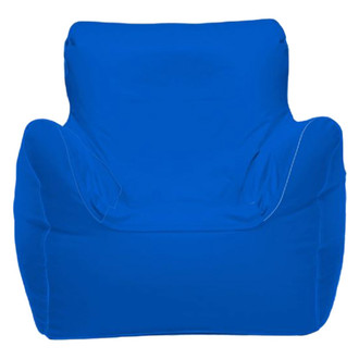 Ocean-Tamer® - 21" H x 29" W x 29" D Gator Blue Small Armchair Bean Bag Chair