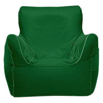 Ocean-Tamer® - 21" H x 29" W x 29" D Green Small Armchair Bean Bag Chair