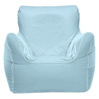 Ocean-Tamer® - 21" H x 29" W x 29" D Ice Blue Small Armchair Bean Bag Chair