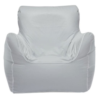Ocean-Tamer® - 21" H x 29" W x 29" D Medium Gray Small Armchair Bean Bag Chair