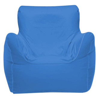 Ocean-Tamer® - 21" H x 29" W x 29" D Ocean Blue Small Armchair Bean Bag Chair