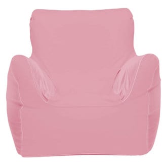 Ocean-Tamer® - 21" H x 29" W x 29" D Pink Ice Small Armchair Bean Bag Chair