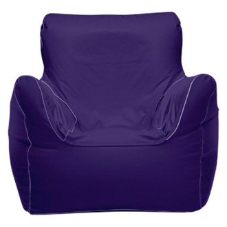 Ocean-Tamer® - 21" H x 29" W x 29" D Purple Small Armchair Bean Bag Chair