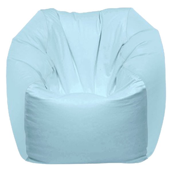  Ocean-Tamer® - 28" H x 36" W x 36" D Ice Blue Large Round Bean Bag Chair
