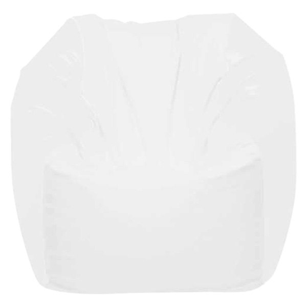  Ocean-Tamer® - 28" H x 36" W x 36" D White Large Round Bean Bag Chair