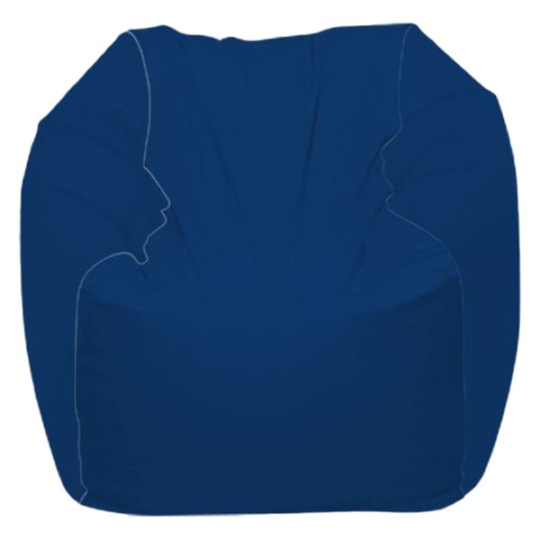  Ocean-Tamer® - 24" H x 36" W x 36" D Navy Blue Medium Round Bean Bag Chair