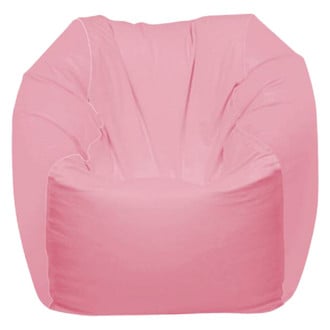 Ocean-Tamer® - 24" H x 36" W x 36" D Pink Ice Medium Round Bean Bag Chair