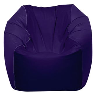 Ocean-Tamer® - 24" H x 36" W x 36" D Purple Medium Round Bean Bag Chair