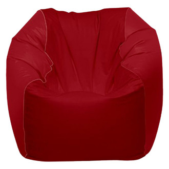 Ocean-Tamer® - 24" H x 36" W x 36" D Red Medium Round Bean Bag Chair