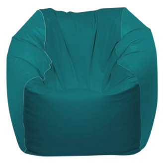 Ocean-Tamer® - 24" H x 36" W x 36" D Teal Medium Round Bean Bag Chair