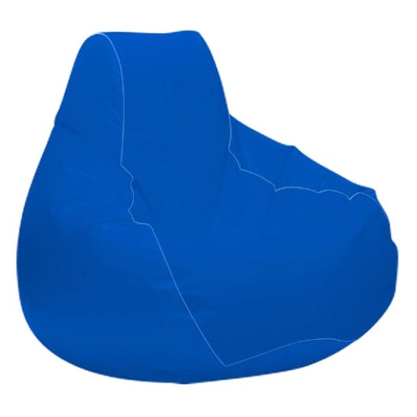  Ocean-Tamer® - 30" H x 38" W x 38" D Gator Blue Large Teardrop Bean Bag Chair