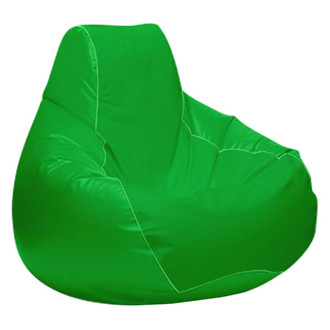 Ocean-Tamer® - 30" H x 38" W x 38" D Lime Green Large Teardrop Bean Bag Chair