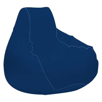Ocean-Tamer® - 30" H x 38" W x 38" D Navy Blue Large Teardrop Bean Bag Chair