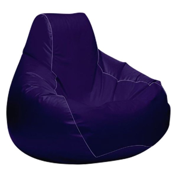 Ocean-Tamer® - 30" H x 38" W x 38" D Purple Large Teardrop Bean Bag Chair