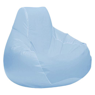 Ocean-Tamer® - 24" H x 33" W x 36" D Carolina Blue Medium Teardrop Bean Bag Chair