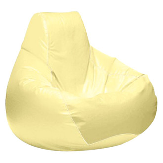 Ocean-Tamer® - 24" H x 33" W x 36" D Fighting Lady Yellow Medium Teardrop Bean Bag Chair