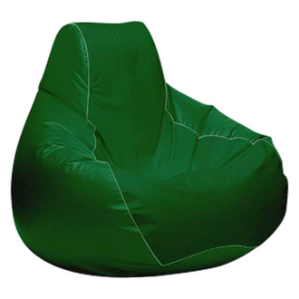 Ocean-Tamer® - 24" H x 33" W x 36" D Green Medium Teardrop Bean Bag Chair