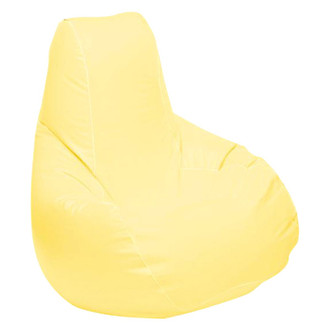 Ocean-Tamer® - 30" H x 33" W x 44" D Fighting Lady Yellow Medium Longneck Bean Bag Chair