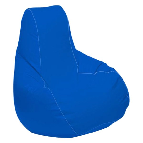  Ocean-Tamer® - 30" H x 33" W x 44" D Gator Blue Medium Longneck Teardrop Bean Bag Chair