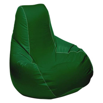 Ocean-Tamer® - 30" H x 33" W x 44" D Green Medium Longneck Teardrop Bean Bag Chair