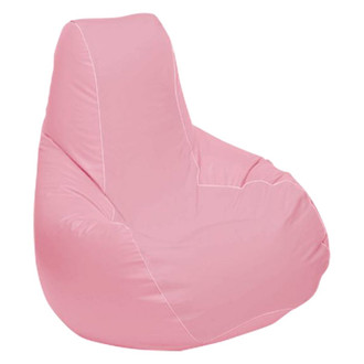 Ocean-Tamer® - 30" H x 33" W x 44" D Pink Ice Medium Longneck Teardrop Bean Bag Chair