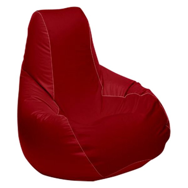  Ocean-Tamer® - 30" H x 33" W x 44" D Red Medium Longneck Teardrop Bean Bag Chair