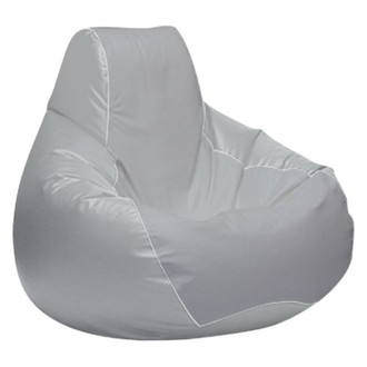 Ocean-Tamer® - 24" H x 33" W x 36" D Medium Gray Medium Teardrop Bean Bag Chair