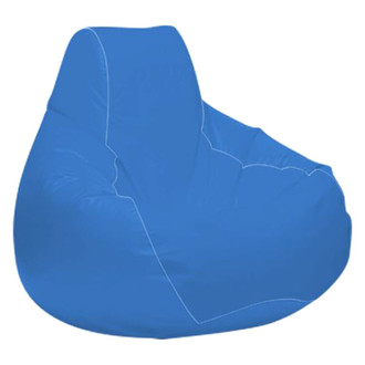Ocean-Tamer® - 24" H x 33" W x 36" D Ocean Blue Medium Teardrop Bean Bag Chair