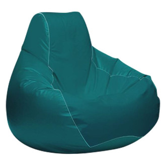 Ocean-Tamer® - 20" H x 24" W x 24" D Teal Small Teardrop Bean Bag Chair