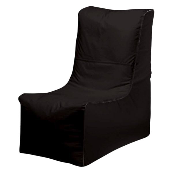  Ocean-Tamer® - 36" H x 20" W x 34" D Black Large Wedge Bean Bag Chair