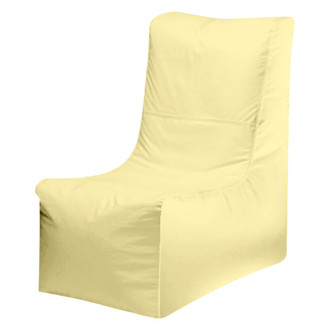 Ocean-Tamer® - 36" H x 20" W x 34" D Fighting Lady Yellow Large Wedge Bean Bag Chair