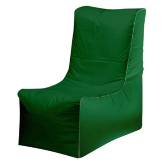 Ocean-Tamer® - 36" H x 20" W x 34" D Green Large Wedge Bean Bag Chair
