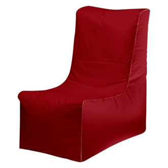 Ocean-Tamer® - 36" H x 20" W x 34" D Red Large Wedge Bean Bag Chair
