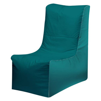 Ocean-Tamer® - 36" H x 20" W x 34" D Teal Large Wedge Bean Bag Chair