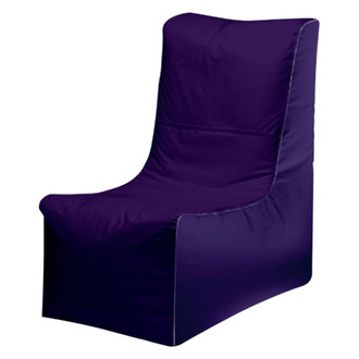 Ocean-Tamer® - 36" H x 15" W x 34" D Purple Small Wedge Bean Bag Chair