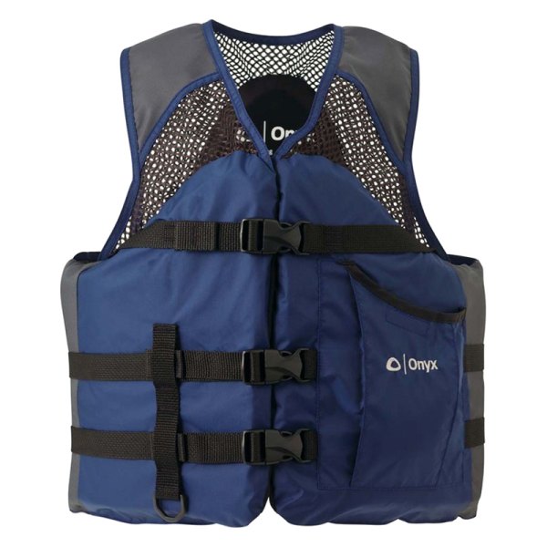 Onyx Outdoor® - Mesh Classic Large Navy Sport Life Jacket